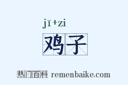 鸡子是什么意思的图片